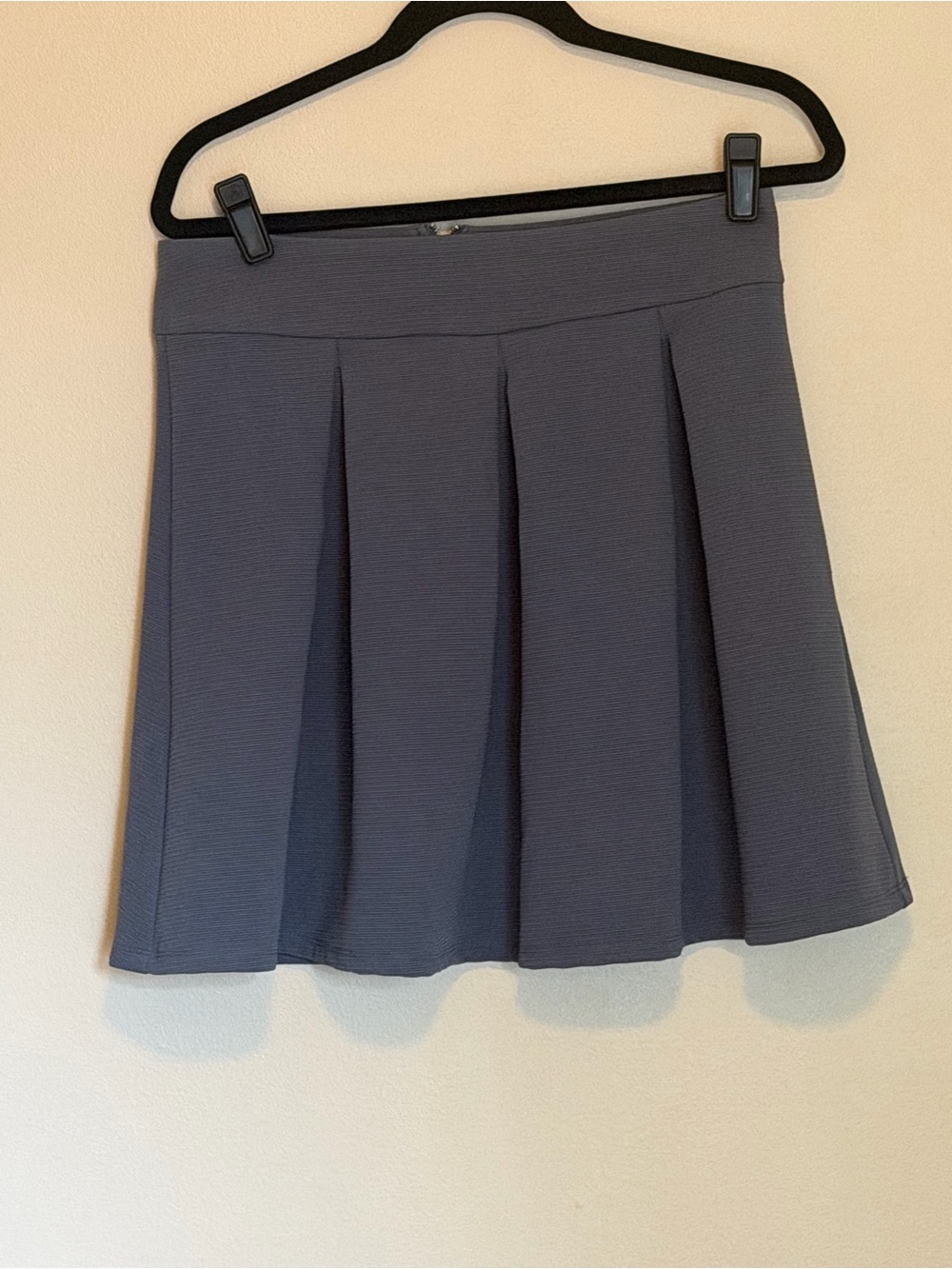 The Limited Charcoal Gray Skater Pleated Skirt